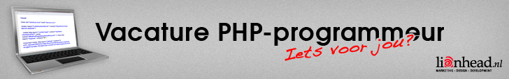 Vacature PHP-programmeur